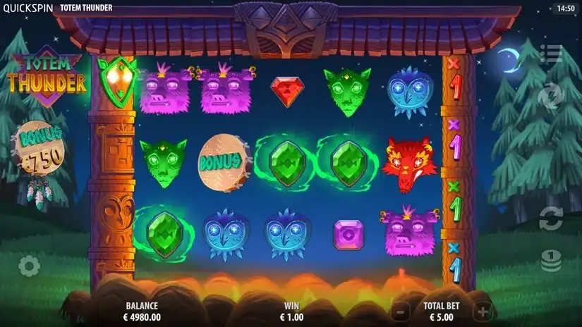 Primal Spirits slot screenshot 2