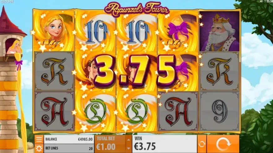 Rapunzel’s Tower slot screenshot 2