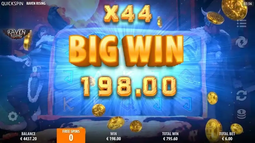 Raven Rising slot screenshot 7