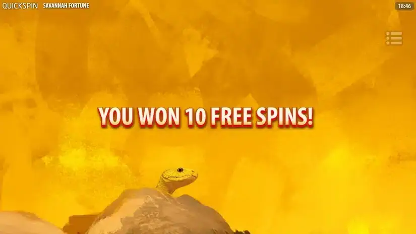 Savannah Fortune slot screenshot 3