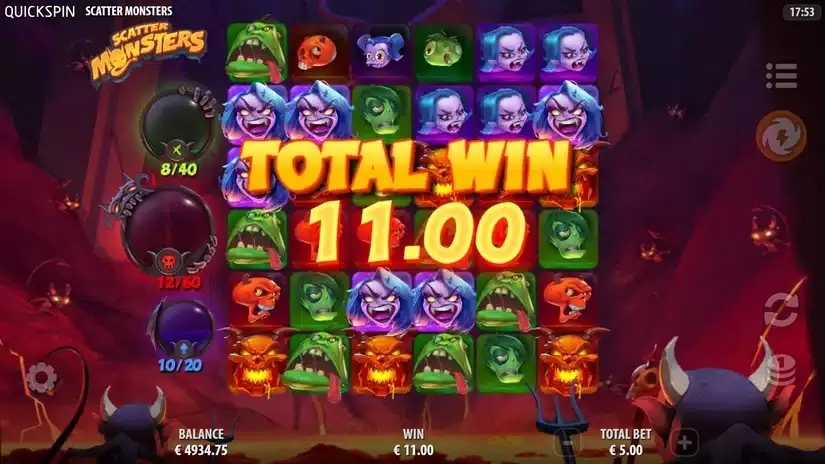 Scatter Monsters slot screenshot 