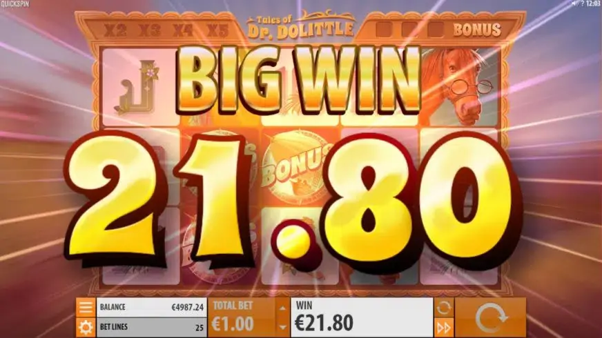 Tales of Dr Dolittle slot screenshot 5