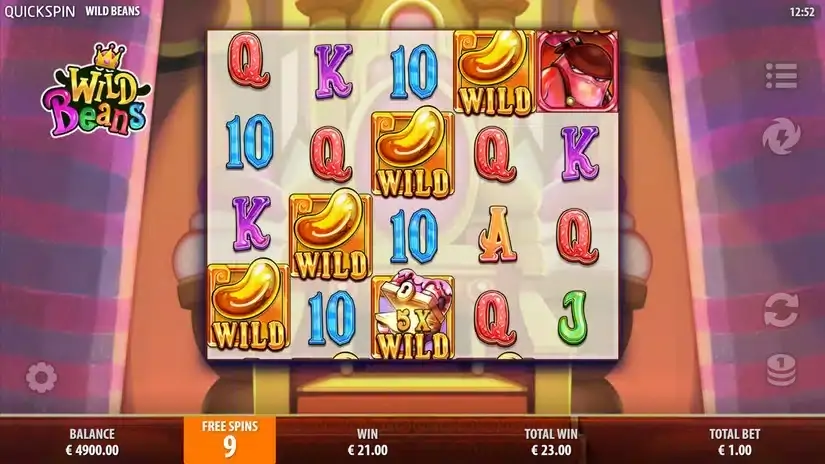 Wild Beans slot screenshot 4