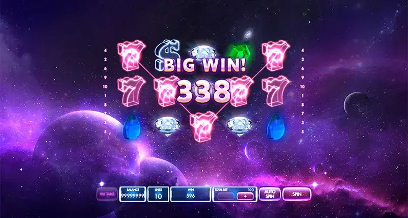 Mega Stellar slot screenshot 1