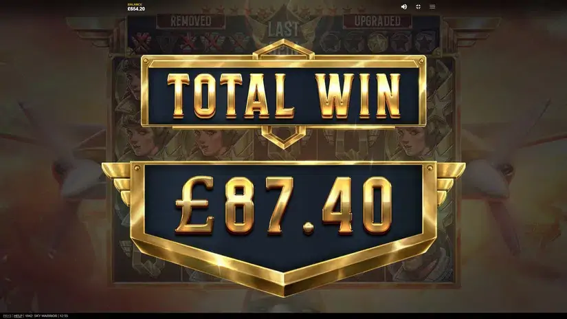 1942: Sky Warrior slot screenshot 11