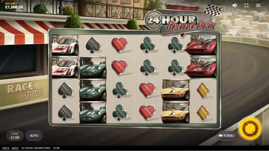 24 Hour Grand Prix slot screenshot 