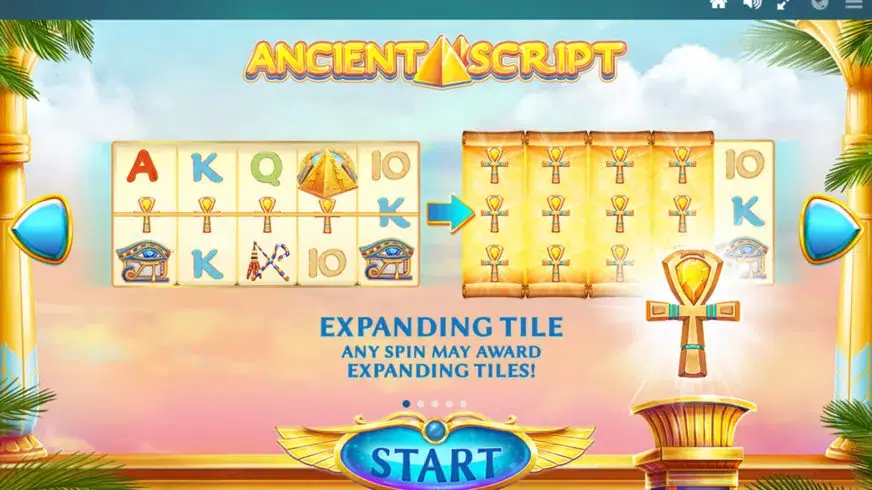 Ancient Script slot screenshot 2