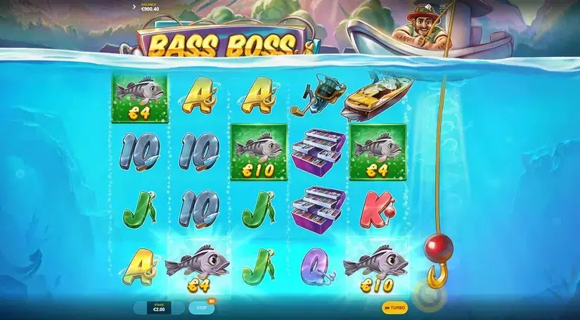 Bass Boss slot screenshot 3