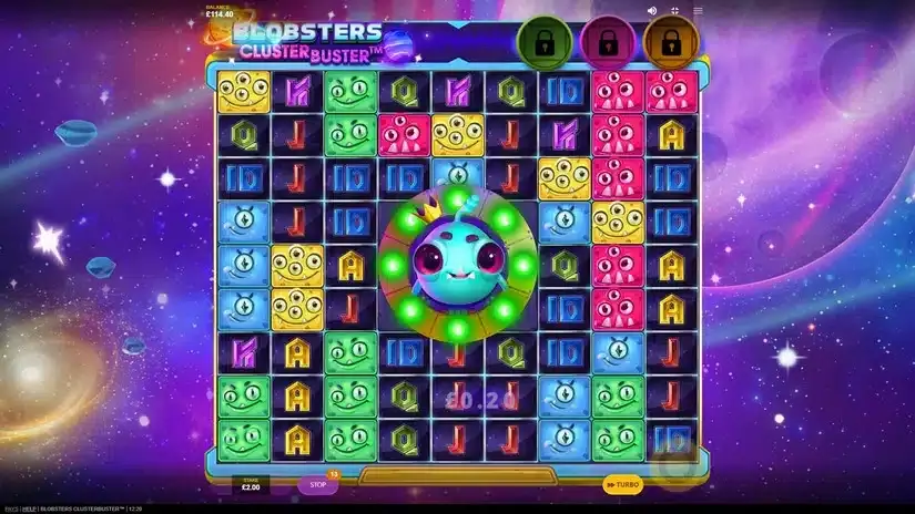 Blobsters Clusterbuster slot screenshot 4