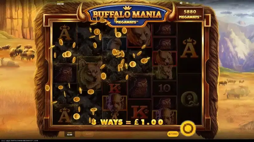 Buffalo Mania MegaWays slot screenshot 4