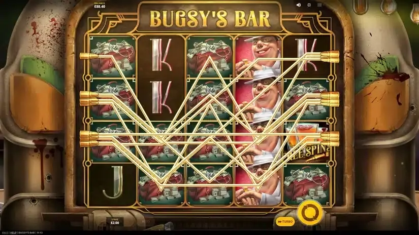 Bugsy’s Bar slot screenshot 2