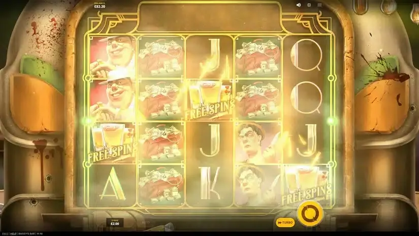 Bugsy’s Bar slot screenshot 3