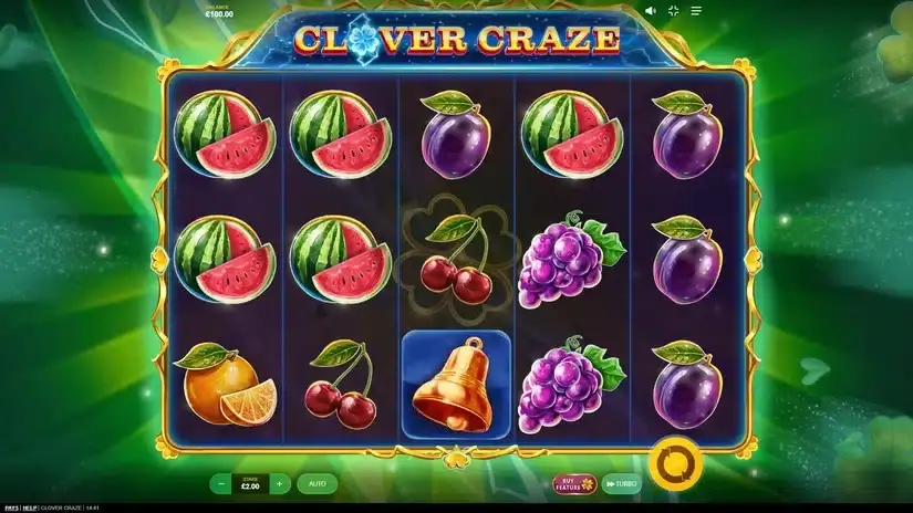Clover Craze slot screenshot 