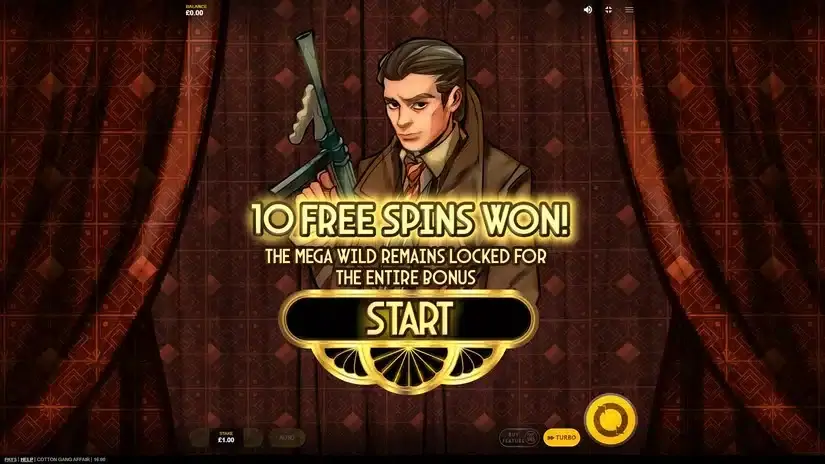 Cotton Gang Affair slot screenshot 3