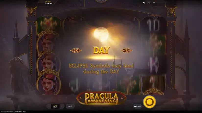 Dracula Awakening slot screenshot 2