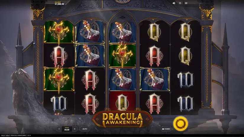 Dracula Awakening slot screenshot 1