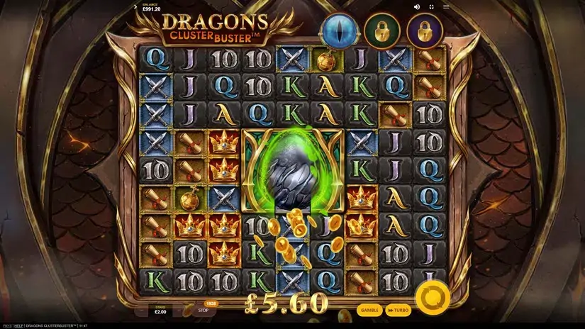 Dragons Clusterbuster slot screenshot 6