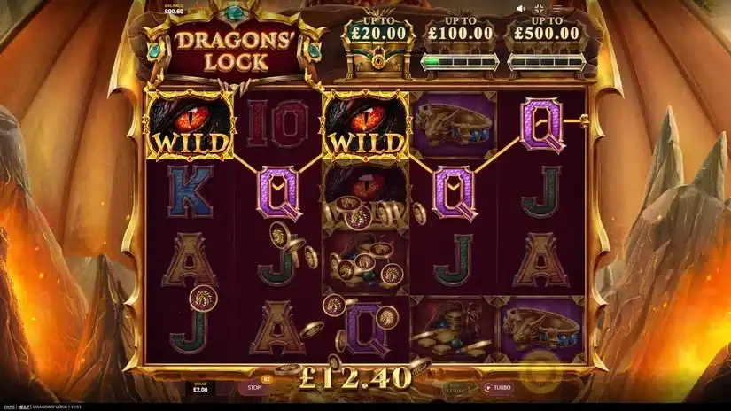 Dragons’ Lock slot screenshot 2
