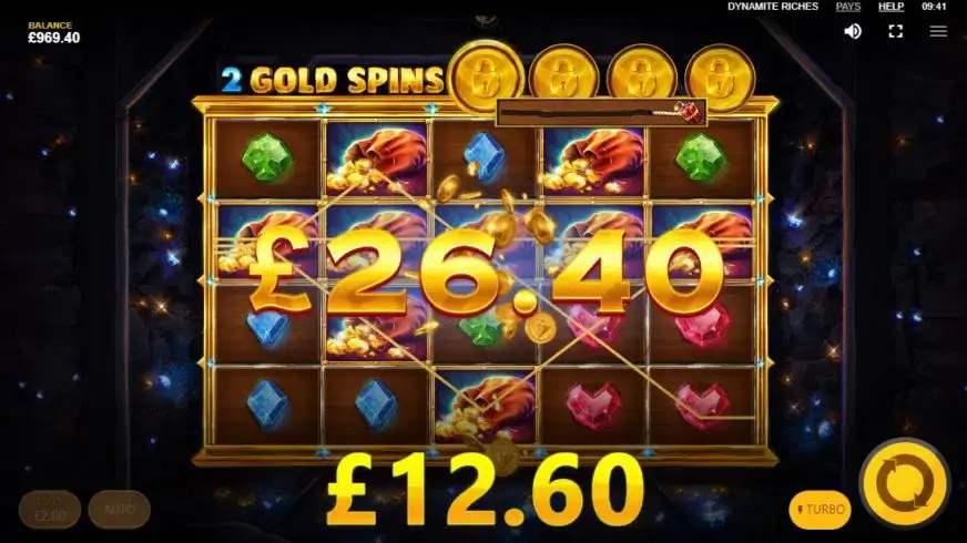 Dynamite Riches slot screenshot 5
