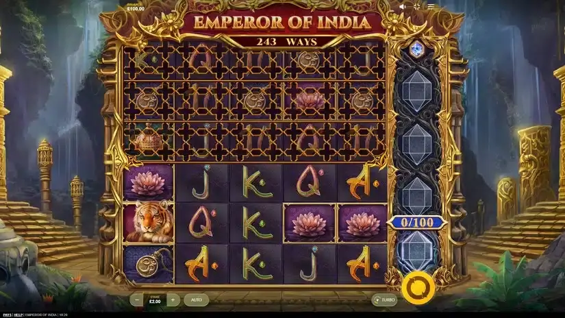 Emperor of India slot screenshot 