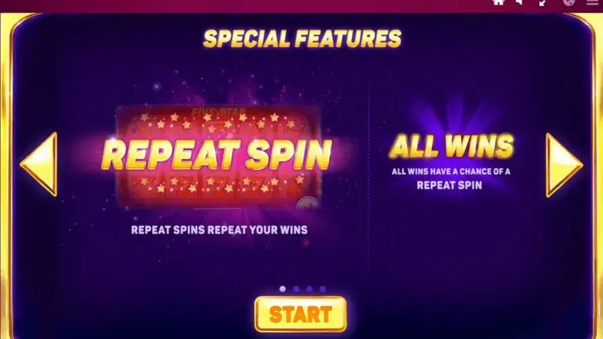 Five Star slot screenshot 2