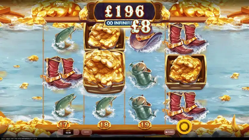 Get The Gold Infinireels slot screenshot 7
