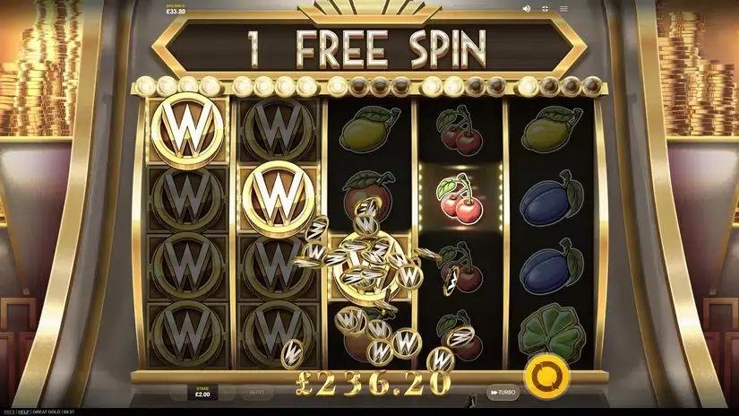 Great Gold slot screenshot 10