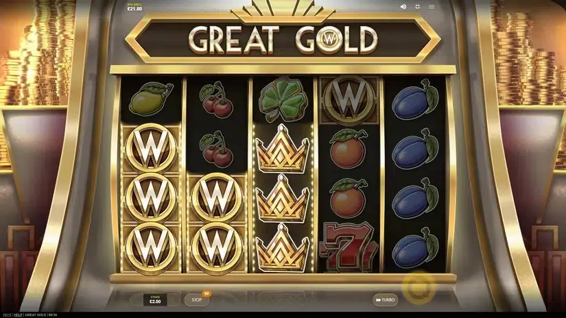 Great Gold slot screenshot 6