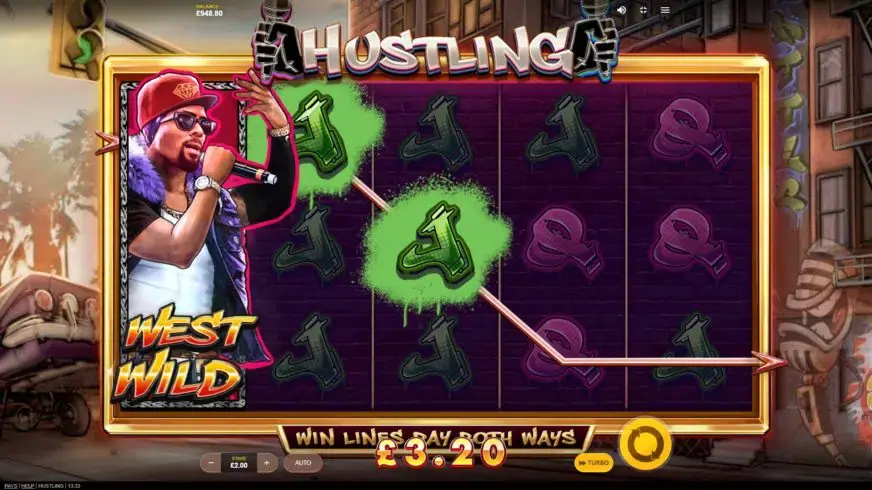 Hustling slot screenshot 3