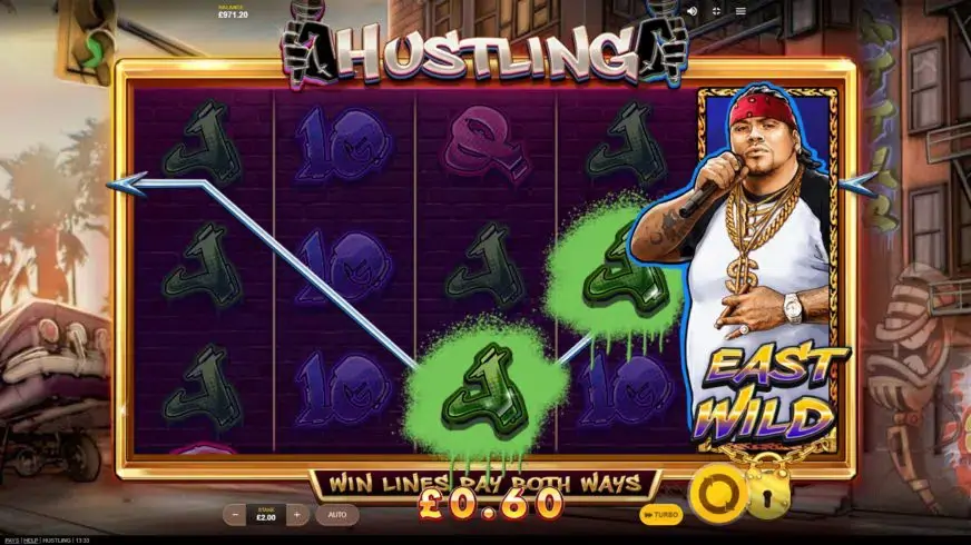 Hustling slot screenshot 2