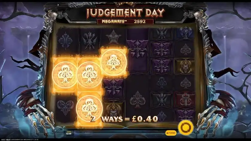 Judgement Day Megaways slot screenshot 3