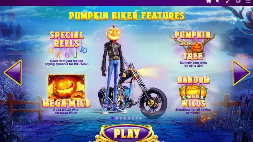 Lucky Halloween slot screenshot 2