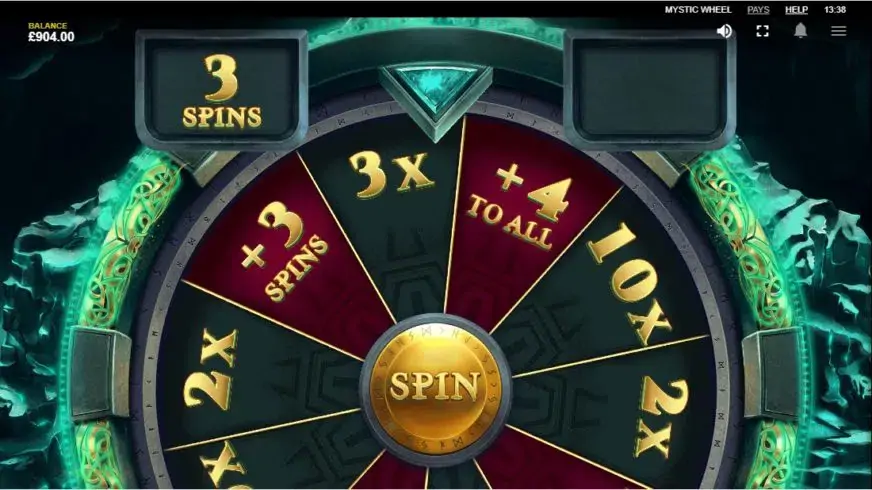 Mystic Wheel slot screenshot 4