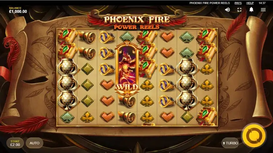 Phoenix Fire Power Reels slot screenshot 1