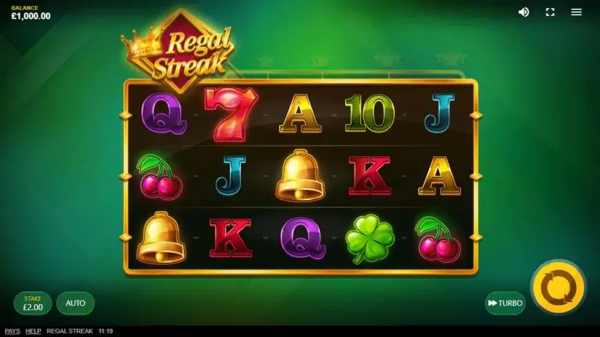 Regal Streak slot screenshot 
