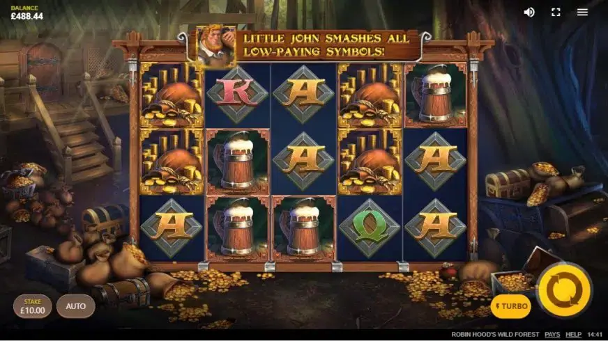 Robin Hood’s Wild Forest slot screenshot 