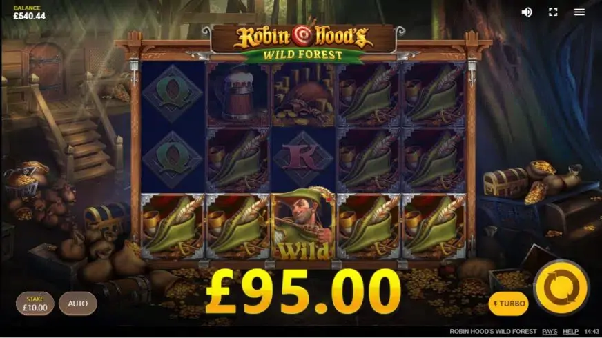 Robin Hood’s Wild Forest slot screenshot 3