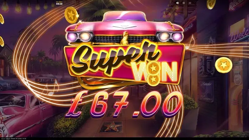 Rock’N’Lock slot screenshot 7