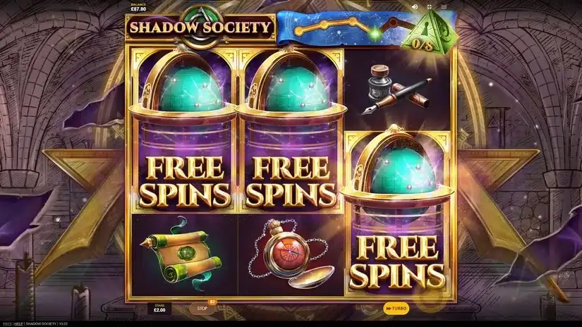 Shadow Society slot screenshot 7