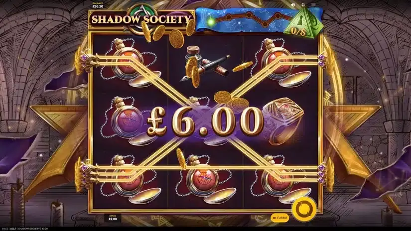 Shadow Society slot screenshot 3