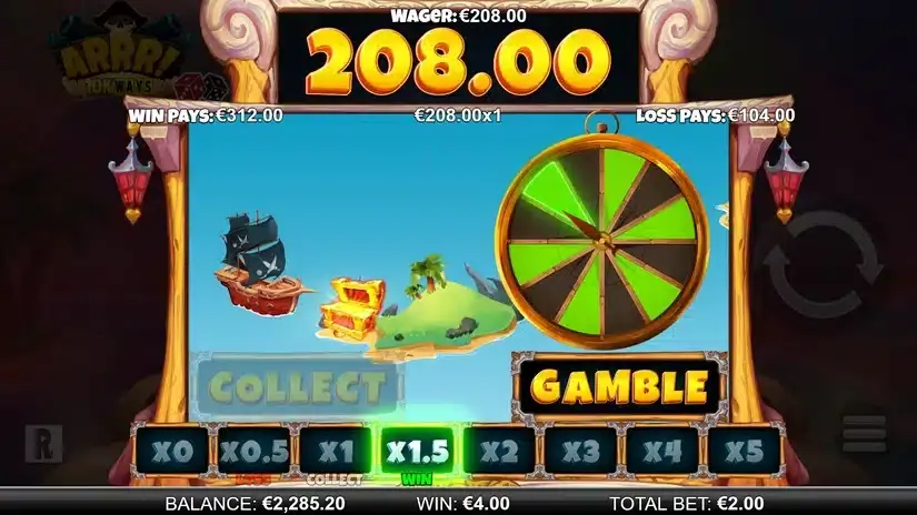 Arrr! 10K Ways slot screenshot 