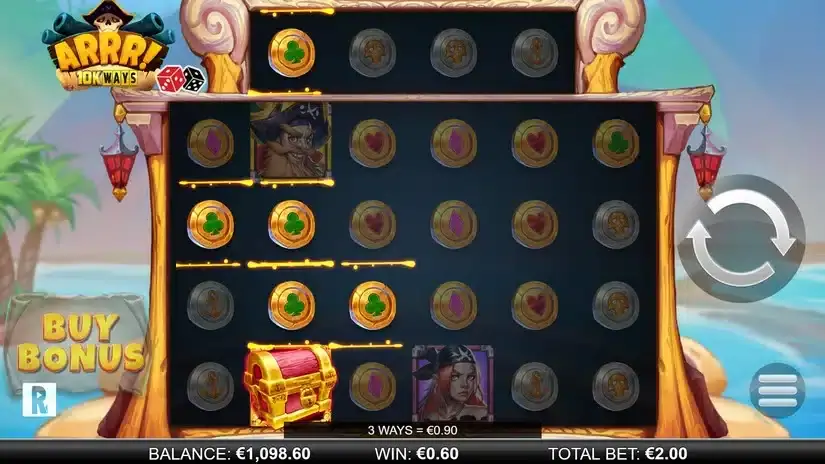 Arrr! 10K Ways slot screenshot 2
