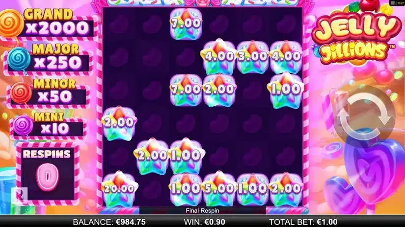 Jelly Jillions slot screenshot 4