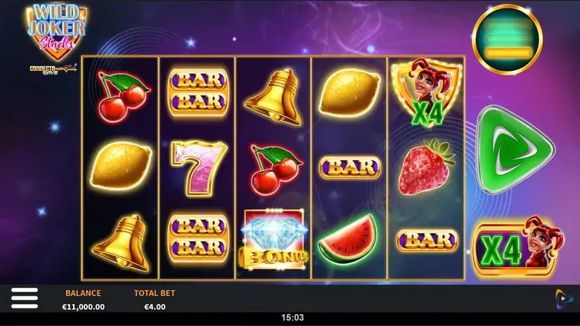 Wild Joker Stacks slot screenshot 1