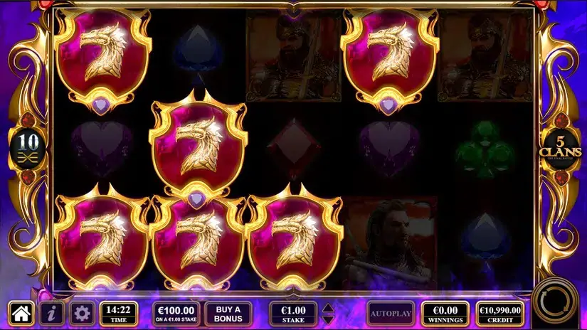 5 Clans The Final Battle slot screenshot 3