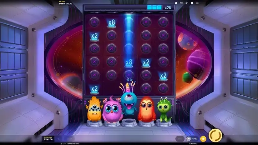 5 Monsters slot screenshot 4