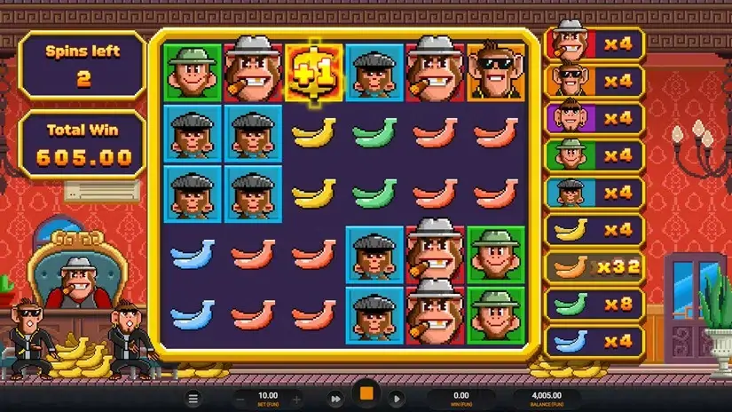 Banana Town slot screenshot 7