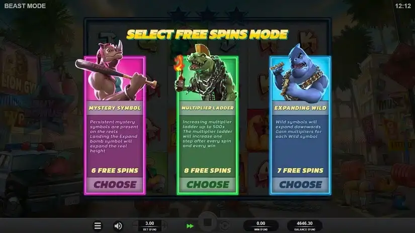 Beast Mode slot screenshot 4