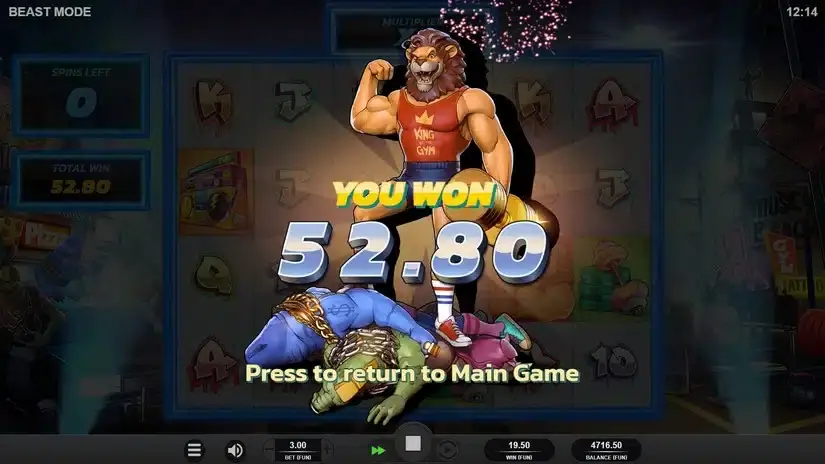 Beast Mode slot screenshot 