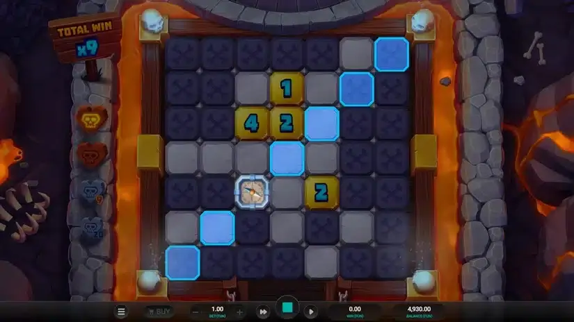 Bone Raiders slot screenshot 5